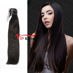 #1b Brazilian Virgin Human Hair Weft Straight